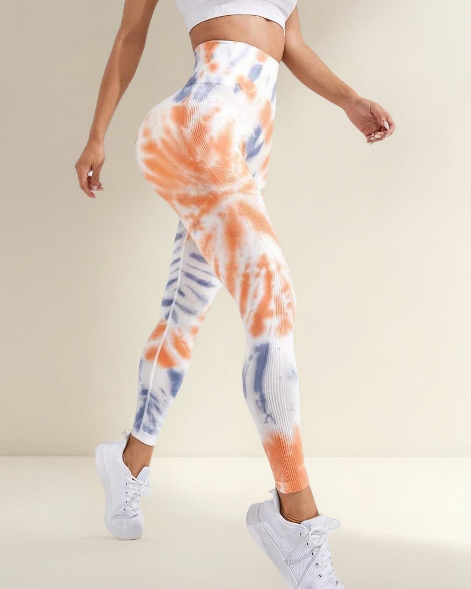 Leggings Calzas Deportivas Manchada Push Up An007 - Imagen 3