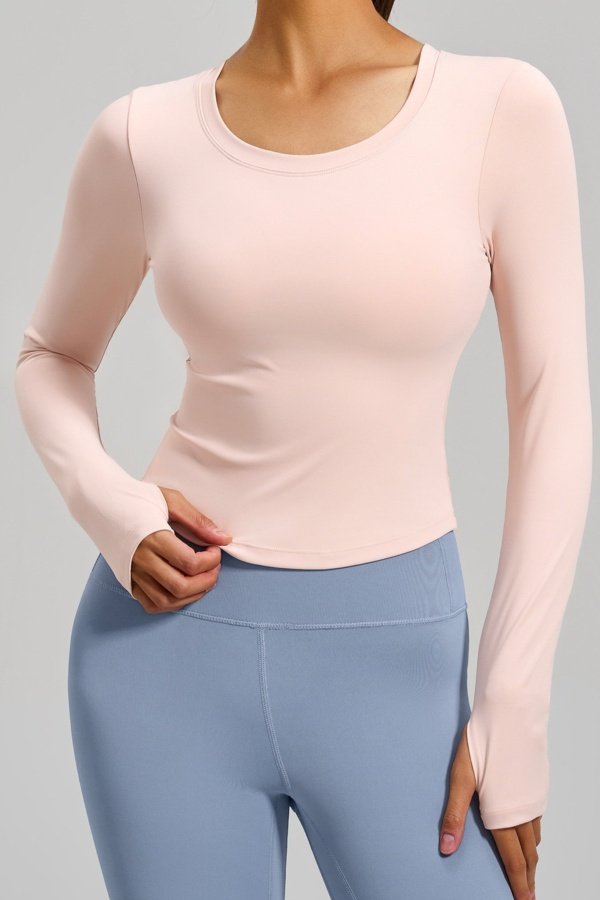 Polera Sport Pro: Calce Slim, Pasadedo y Busto con Relleno - JYT030