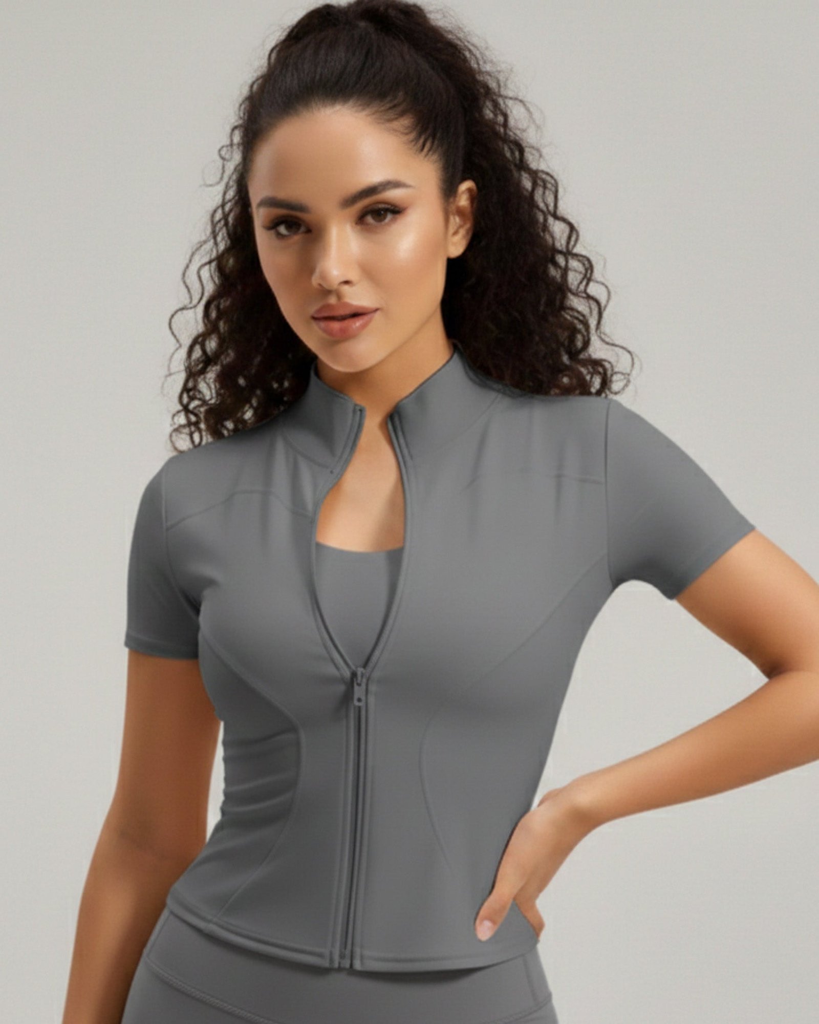 Polera Deportiva Mujer con Cierre SportFlex - Imagen 17