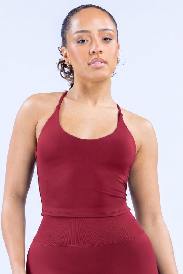 Peto Top Deportivo Dfyne Dynamic Yoga Espalda Cruzada