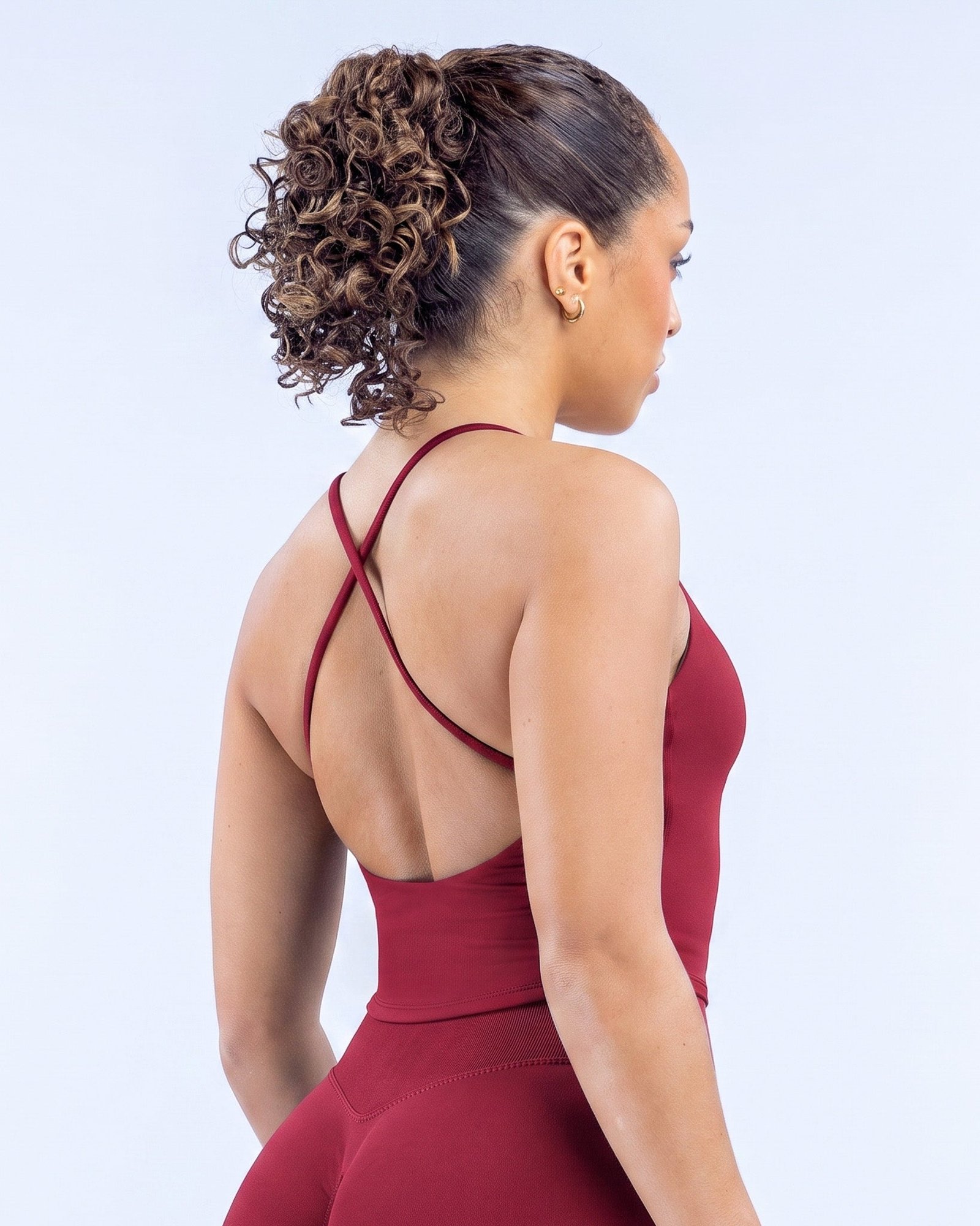Peto Top Deportivo Dfyne Dynamic Yoga Espalda Cruzada - Imagen 2